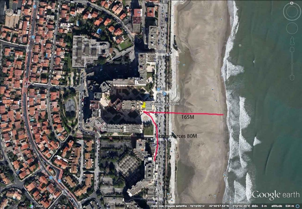 Studio Vue Mer Et Cap Canet-en-Roussillon Exterior photo